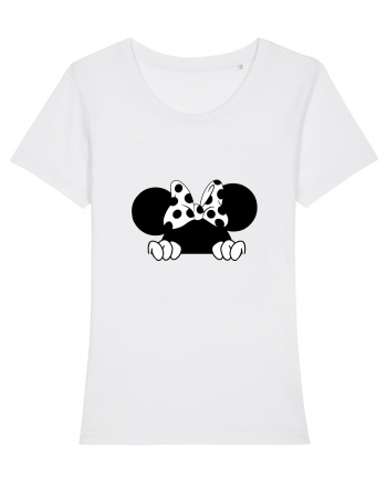 Minnie cu buline White