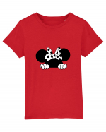 Minnie cu buline Tricou mânecă scurtă  Copii Mini Creator