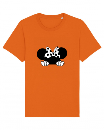 Minnie cu buline Bright Orange