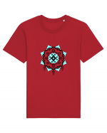 Mandala Tricou mânecă scurtă Unisex Rocker