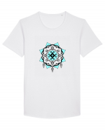 Mandala Tricou mânecă scurtă guler larg Bărbat Skater