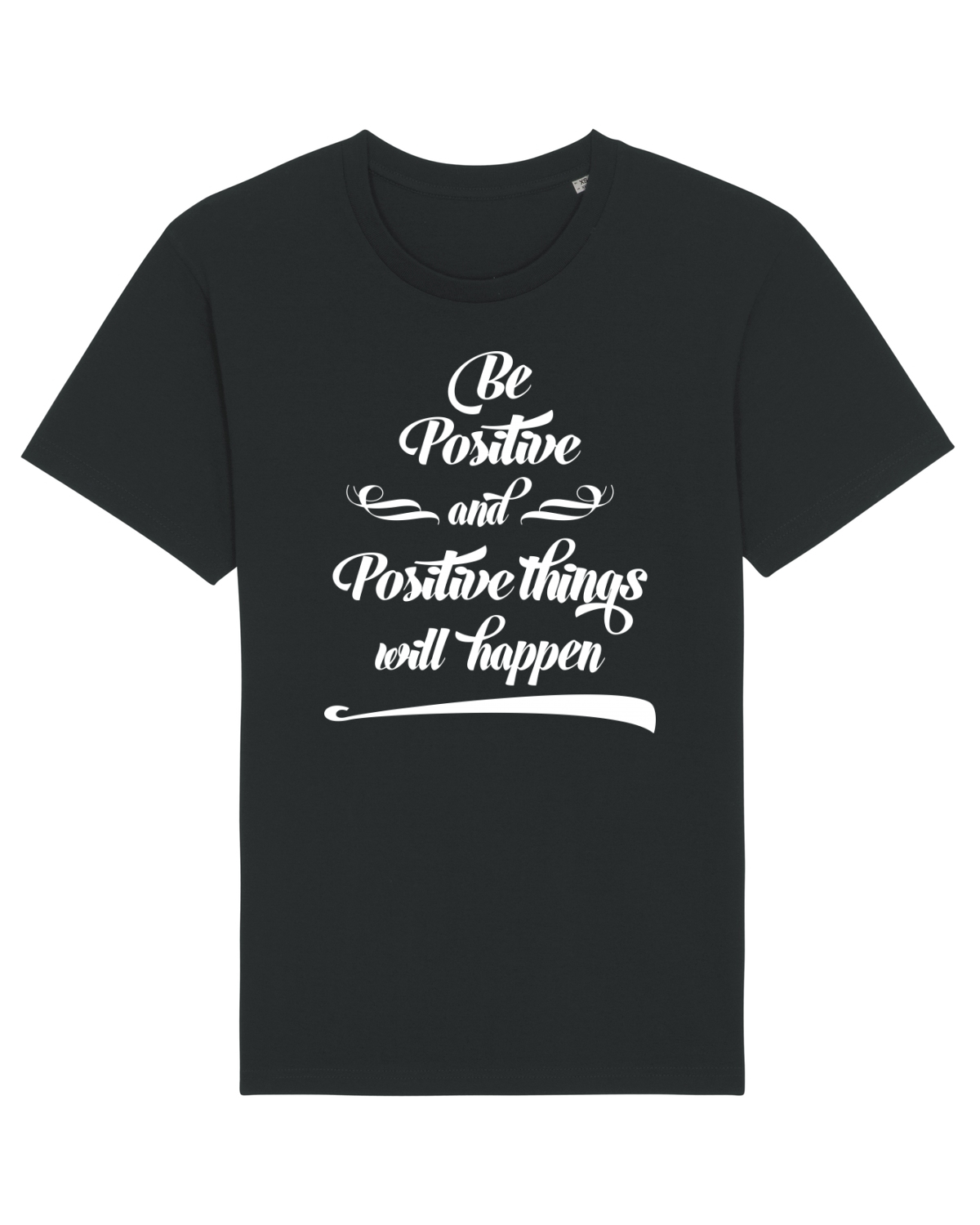 Tricou mânecă scurtă Unisex Rocker Black