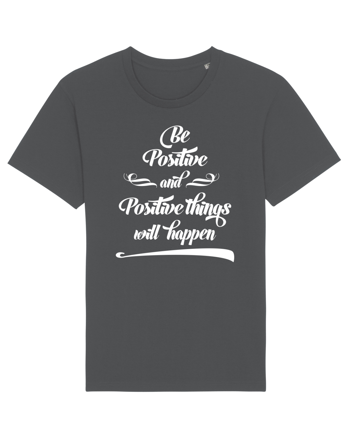 Tricou mânecă scurtă Unisex Rocker Anthracite
