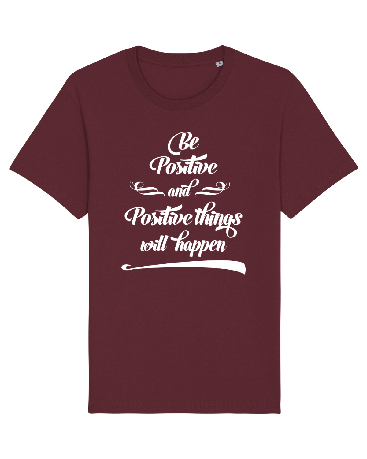 Tricou mânecă scurtă Unisex Rocker Burgundy