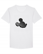 Mickey Tricou mânecă scurtă guler larg Bărbat Skater