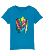 Abstract Paint1 Tricou mânecă scurtă  Copii Mini Creator