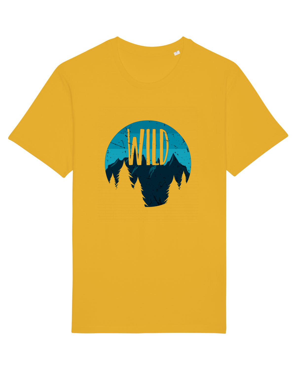 Tricou mânecă scurtă Unisex Rocker Spectra Yellow