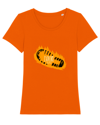 Bocancii de drumetie Bright Orange