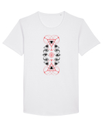 Ochi Tricou mânecă scurtă guler larg Bărbat Skater