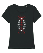 Ochi Tricou mânecă scurtă guler larg fitted Damă Expresser