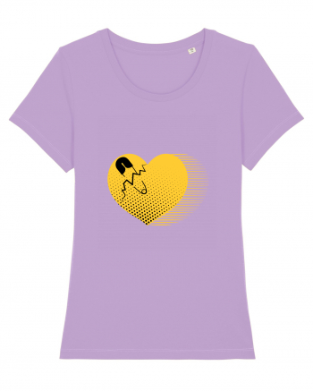 Yellow Heart Lavender Dawn