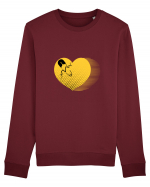 Yellow Heart Bluză mânecă lungă Unisex Rise