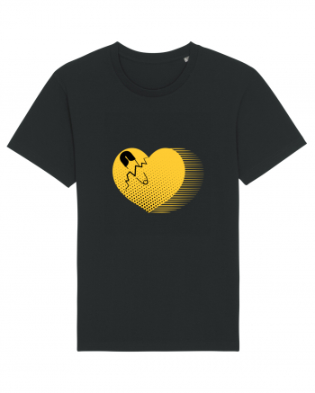 Yellow Heart Black