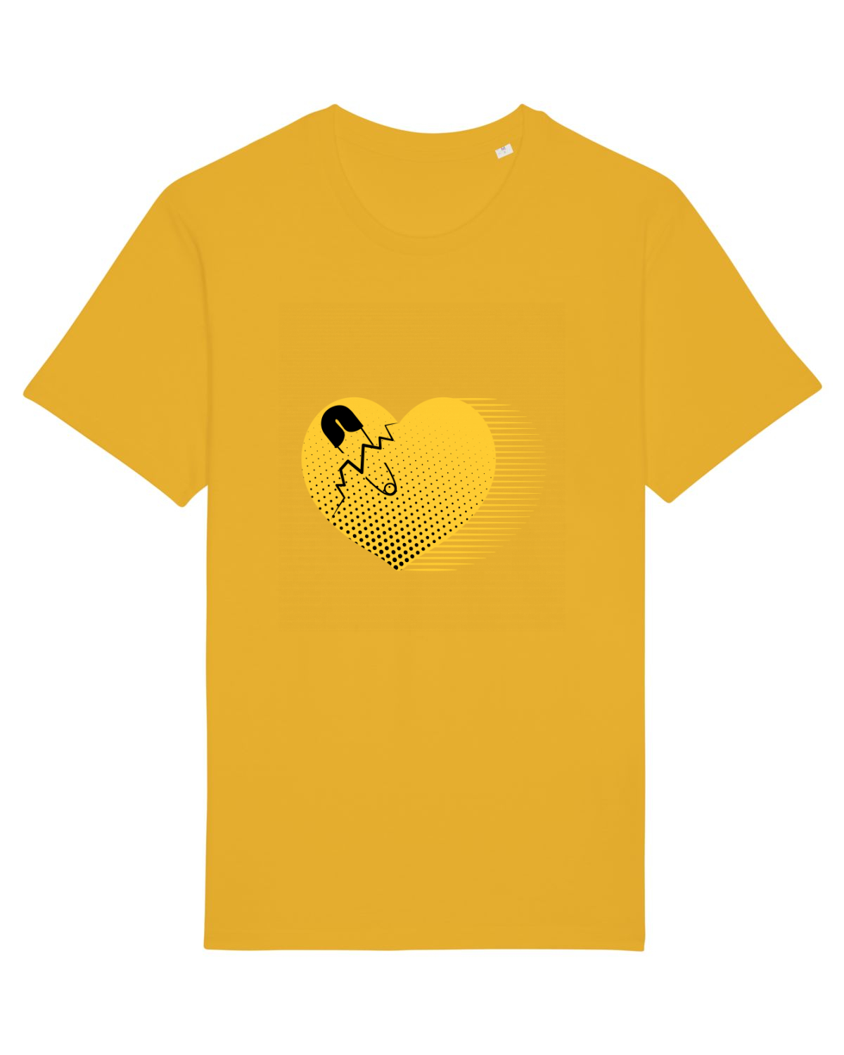 Tricou mânecă scurtă Unisex Rocker Spectra Yellow