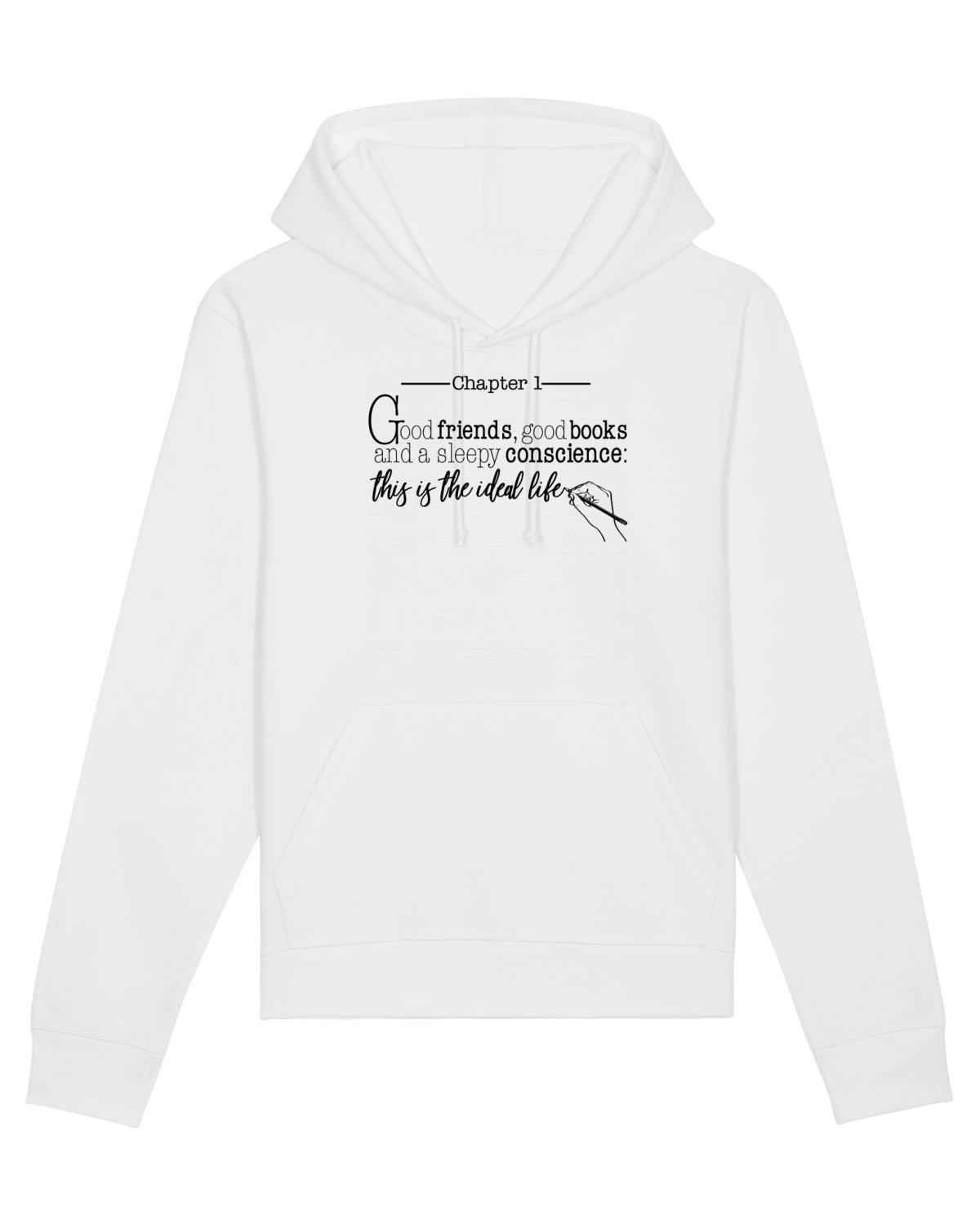 Hanorac Unisex Drummer White