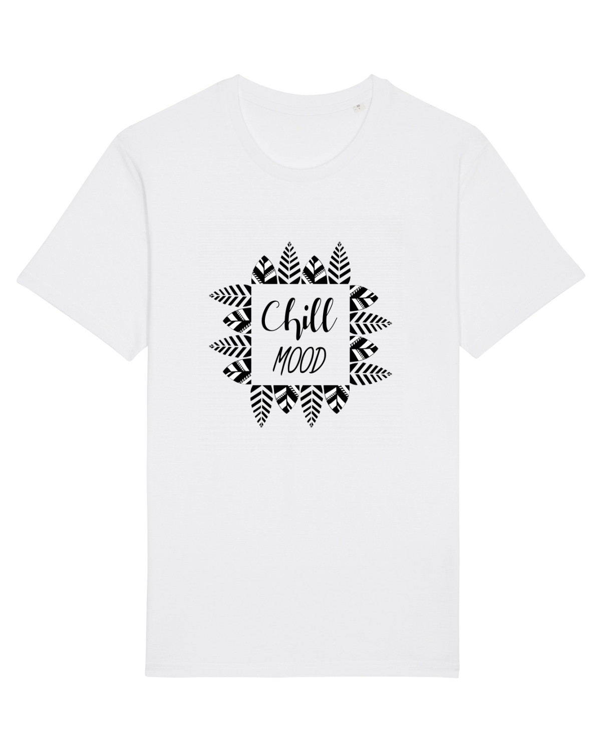 Tricou mânecă scurtă Unisex Rocker White