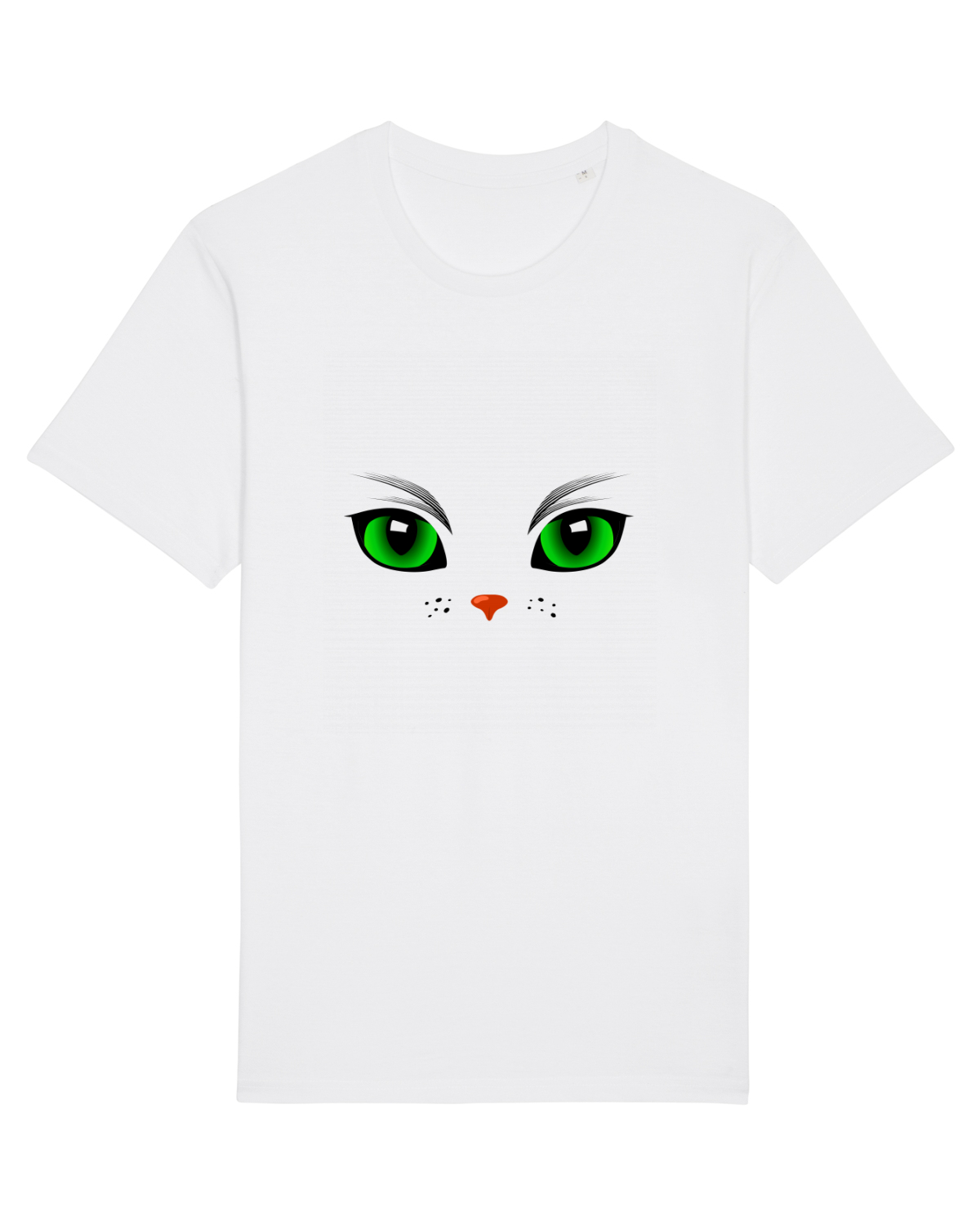 Tricou mânecă scurtă Unisex Rocker White