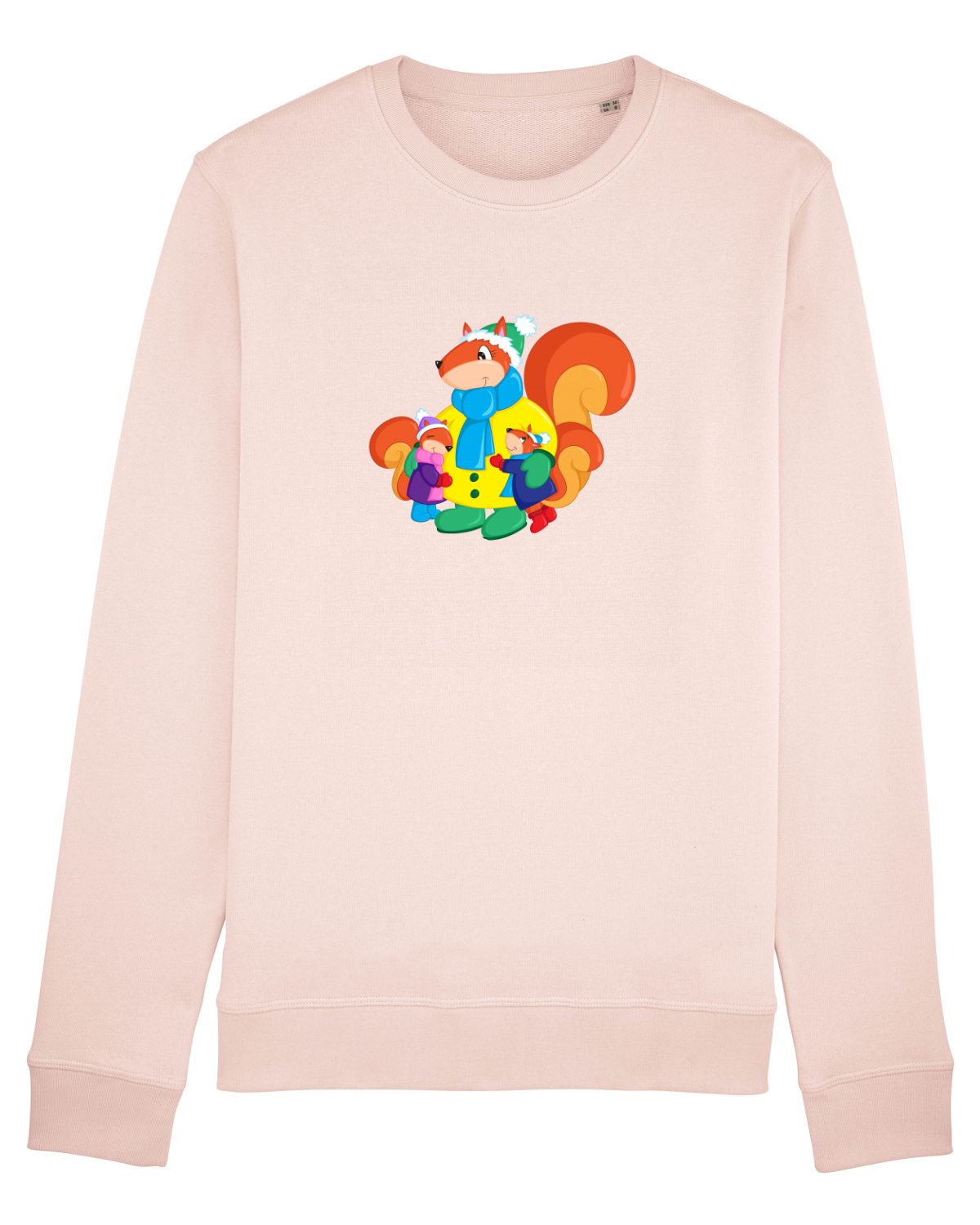 Bluză mânecă lungă Unisex Rise Candy Pink