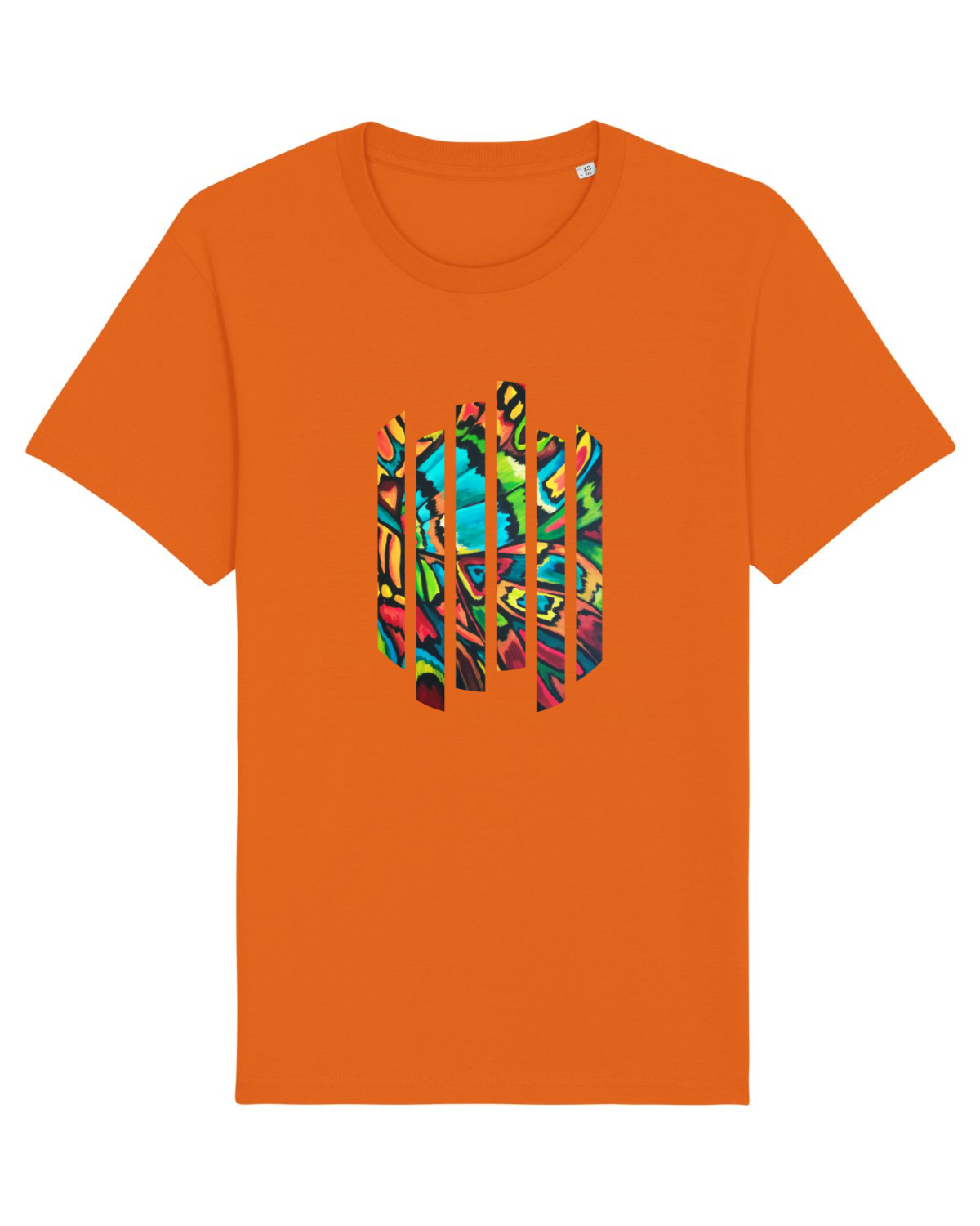 Tricou mânecă scurtă Unisex Rocker Bright Orange