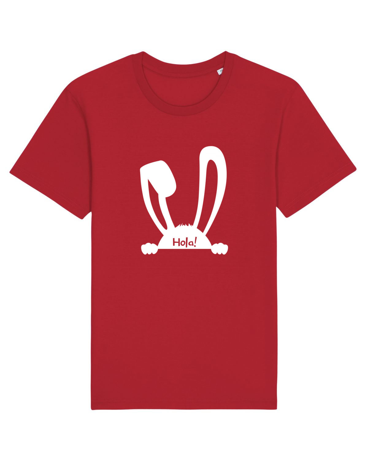 Tricou mânecă scurtă Unisex Rocker Red