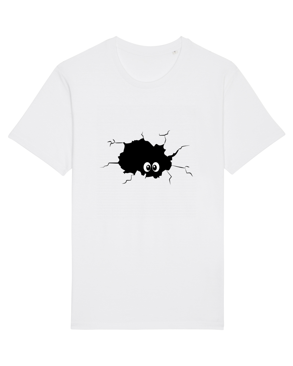 Tricou mânecă scurtă Unisex Rocker White