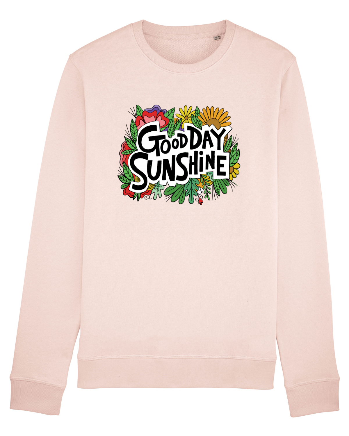Bluză mânecă lungă Unisex Rise Candy Pink