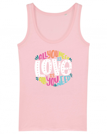 All You Need Is Love Cotton Pink