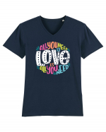 All You Need Is Love Tricou mânecă scurtă guler V Bărbat Presenter