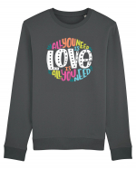 All You Need Is Love Bluză mânecă lungă Unisex Rise