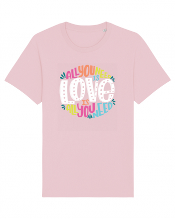 All You Need Is Love Cotton Pink