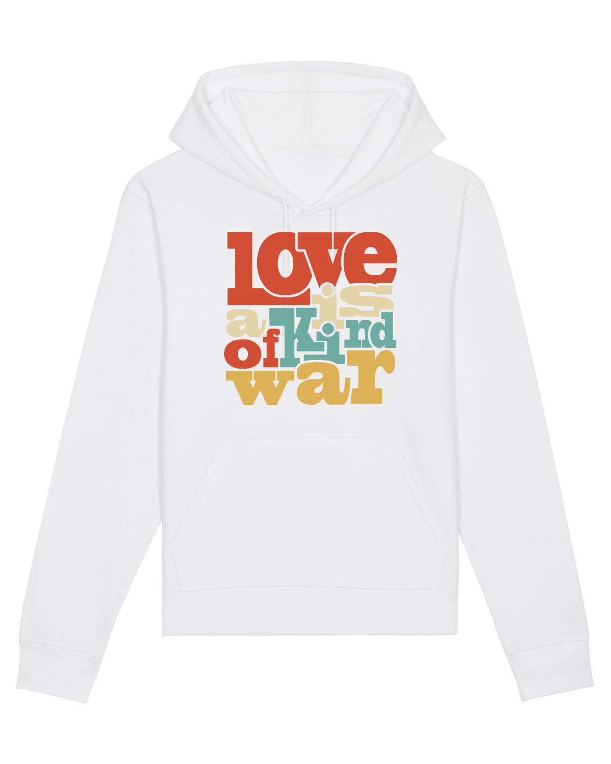 Hanorac Unisex Drummer White