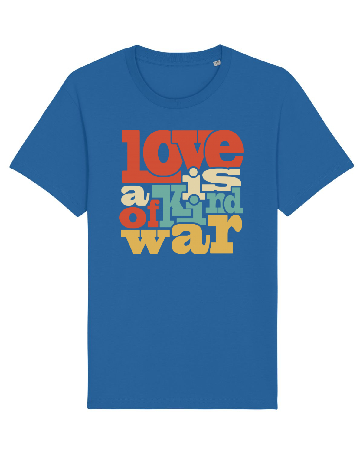 Tricou mânecă scurtă Unisex Rocker Royal Blue