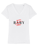 You got this, baby Tricou mânecă scurtă guler V Damă Evoker