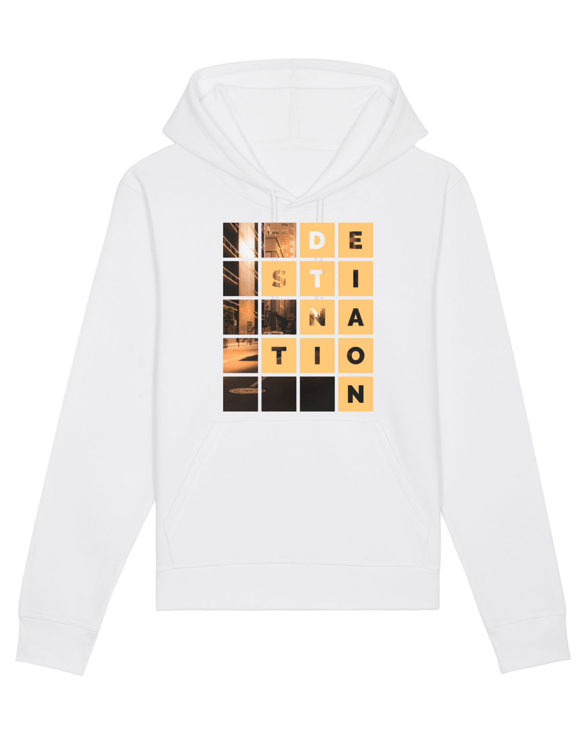 Hanorac Unisex Drummer White