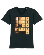 Destination Tricou mânecă scurtă guler V Bărbat Presenter
