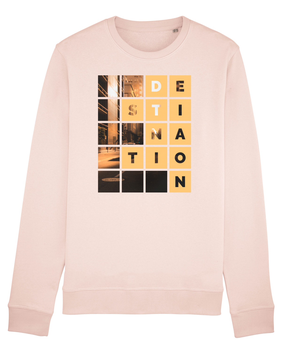 Bluză mânecă lungă Unisex Rise Candy Pink