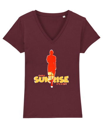 Every Sunrise It's a Gift Burgundy
