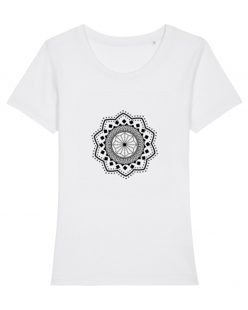 Mandala 2 White