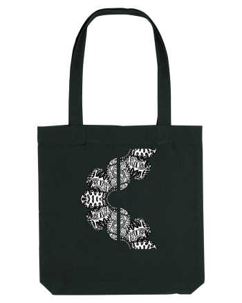 Petale abstracte Black