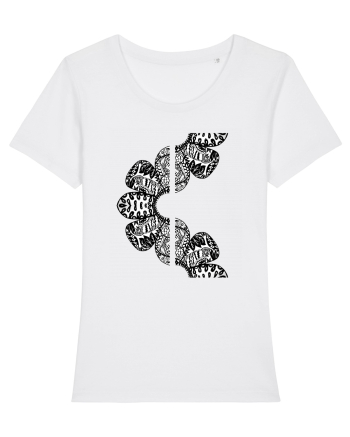 Petale abstracte White