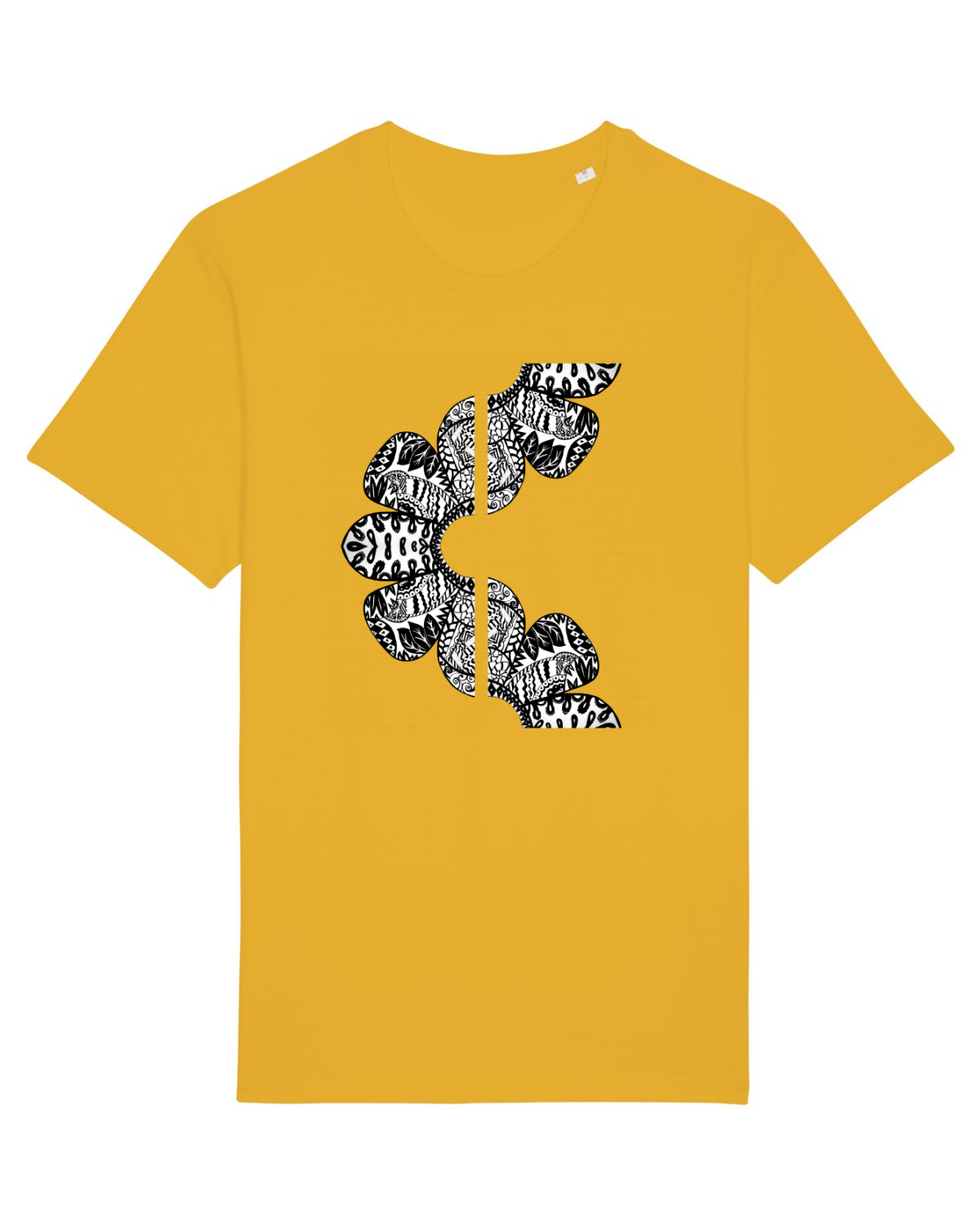 Tricou mânecă scurtă Unisex Rocker Spectra Yellow