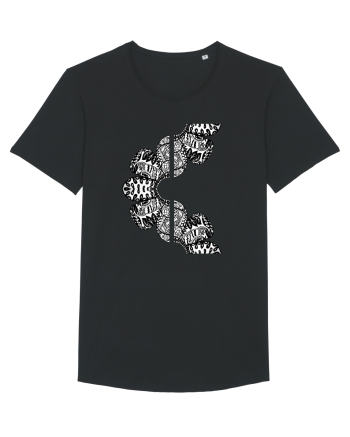 Petale abstracte Black