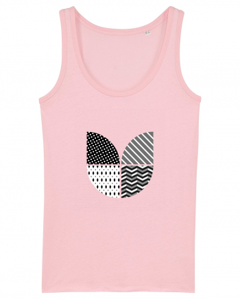 Geometrice Cotton Pink