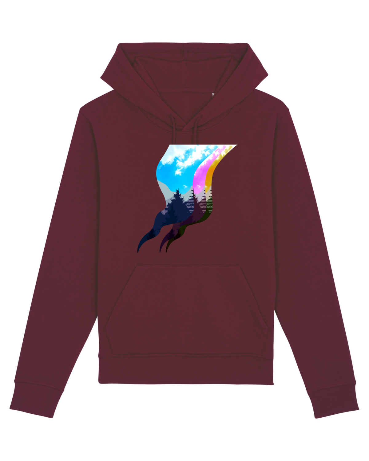 Hanorac Unisex Drummer Burgundy