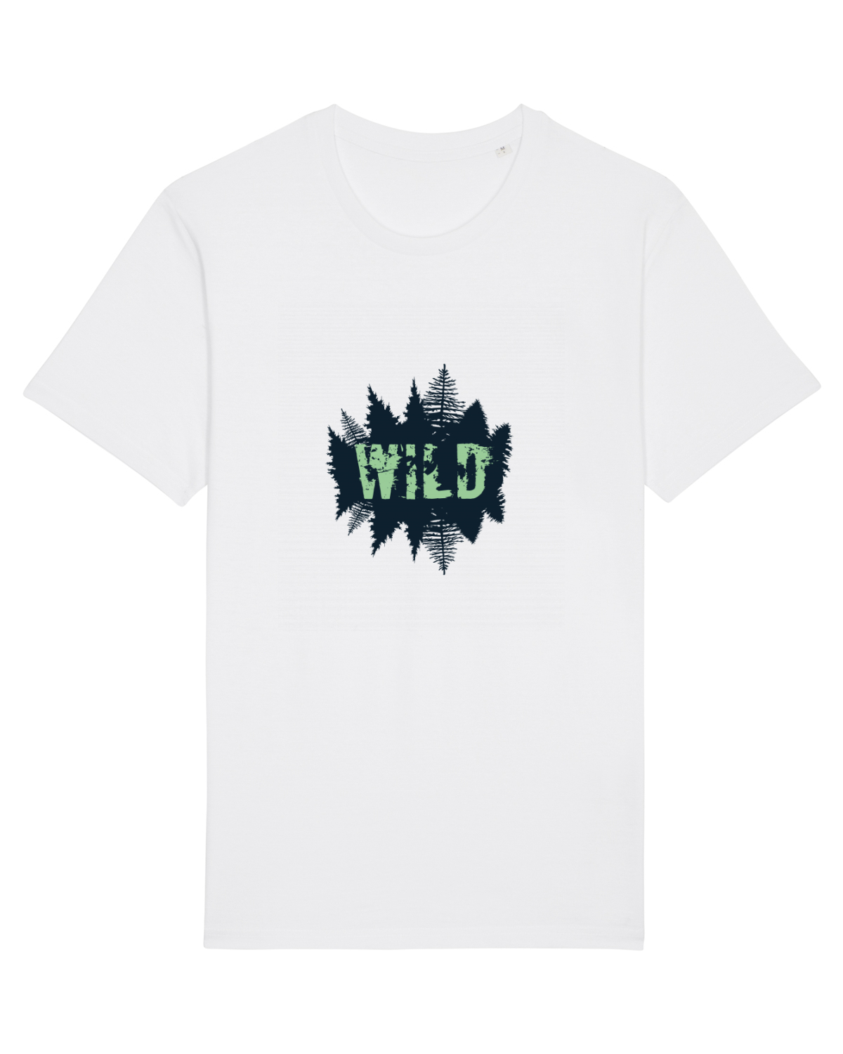 Tricou mânecă scurtă Unisex Rocker White