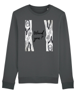 De Lemn Bluză mânecă lungă Unisex Rise