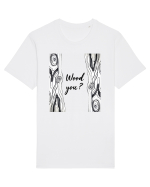 De Lemn Tricou mânecă scurtă Unisex Rocker