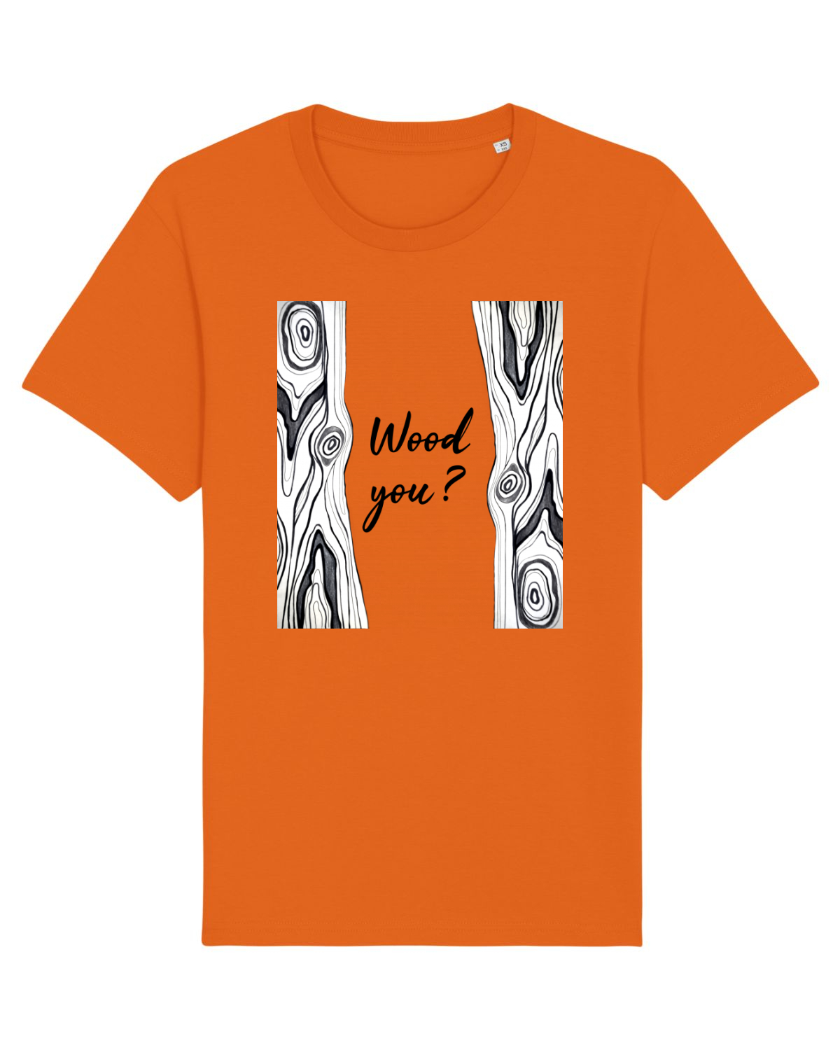Tricou mânecă scurtă Unisex Rocker Bright Orange
