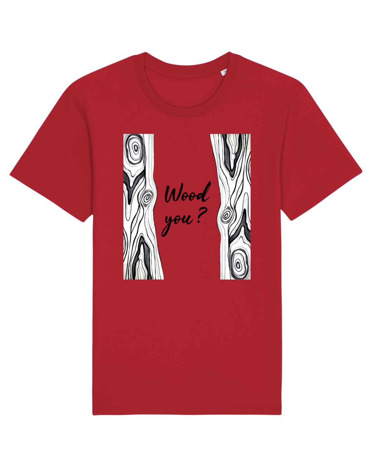 Tricou mânecă scurtă Unisex Rocker Red
