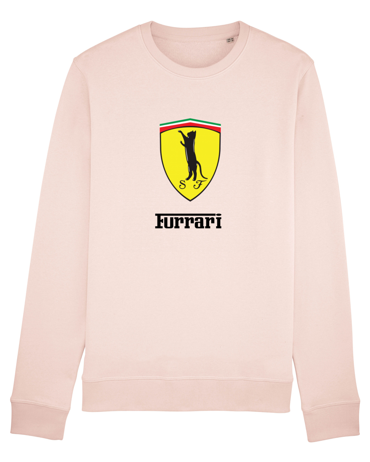 Bluză mânecă lungă Unisex Rise Candy Pink